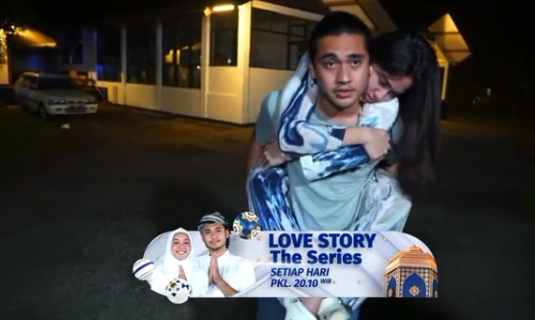 Tangkapan Layar Sinetron Love Story the Series