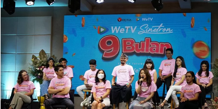 Pemain dan kru "9 Bulan" di WeTV.