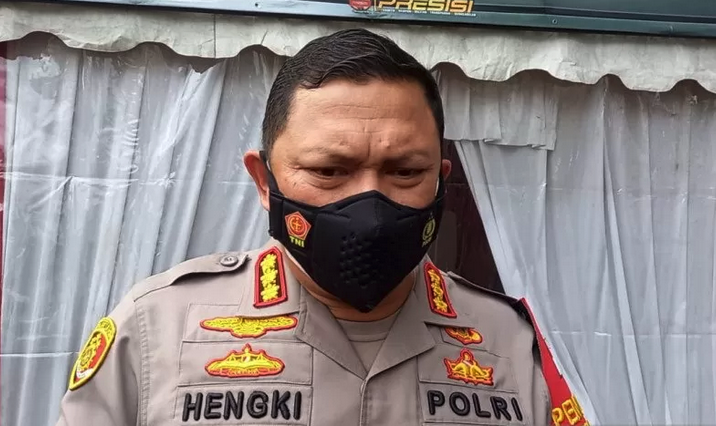 Kapolres Metro Jakarta Pusat Kombes. Pol. Hengki Haryadi.
