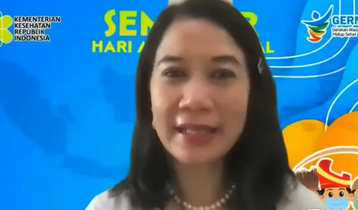 angkapan layar Dokter dari Fakultas Kedokteran Universitas Indonesia (FKUI) Dr dr Kristiana Siste Kurniasanti dalam talkshow virtual “Lindungi Anak Dari Penyalahgunaan NAPZA” secara daring, di Jakarta, Jumat (30/7/2021).