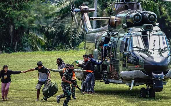 11 Warga Papua Dievakuasi Dari Distrik Kiwirok