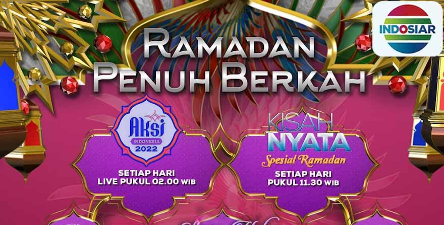 tangkapan layar program ramadan indosiar.