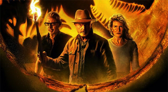Poster Jurassic World Dominion. (foto; indoposnews/indianexpress)