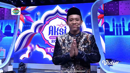 Perolehan Skor Akhir Menempatkan Hakim (Kediri) di Posisi Terendah dan Mengharuskannya 'Wassalam' dari Kompetisi AKSI 2022 foto : indoposnews/ ist/ indosiar