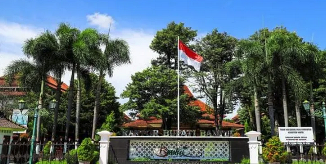 Kantor Bupati Bantul,DIY . foto : indoposnews/antarafoto