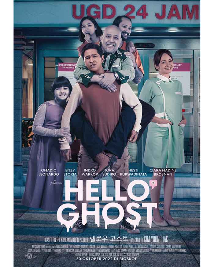 Poster Film Hello Ghost. foto : indoposnews / ist / falcon Pictures 