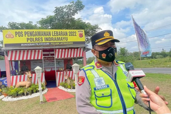 Kapolsek Jatibarang Kompol Ujang Rohimin . (indoposnews/fotoantara)