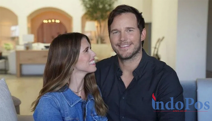 Pasangan Chris Pratt dan Katherine Schwarzenegger. indoposnews/Instagram @prattprattpratt