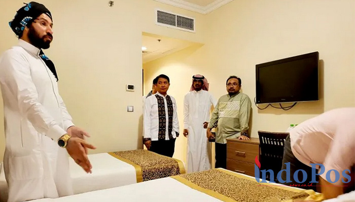 Tinjau Hotel Jemaah di Madina, Menag: Saya Puas