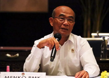 Menteri Koordinator bidang Pembangunan Manusia dan Kebudayaan (Menko PMK) Muhadjir Effendy.