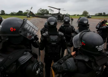 Polisi Kolombia, 2018. (Reuters/as)
