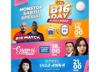 ANTV B16 DAY Manjakan Pemirsa di Akhir Pekan, Intip Yuk Bintangnya