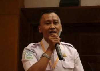 Urip Setiyono selaku Koordinator Bidang Data dan Informasi BMKG Stasiun Geofisika Kelas I Tangerang