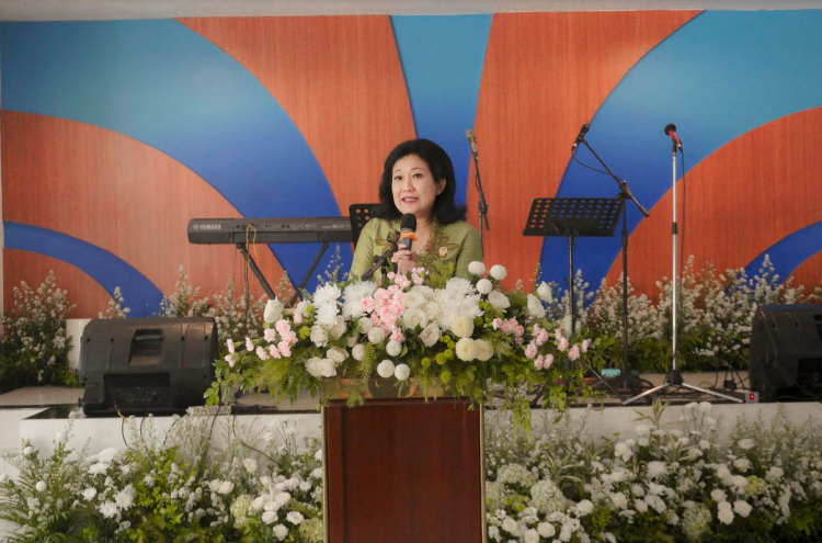 Dr. Livia D.F. Iskandar, M.Sc., Psikolog., dalam orasi ilmiah Dies Natalis ke-62 F.Psikologi UI berjudul “Kontribusi Psikologi dalam Menghasilkan Kebijakan Publik yang Berorientasi Kesehatan Mental”.