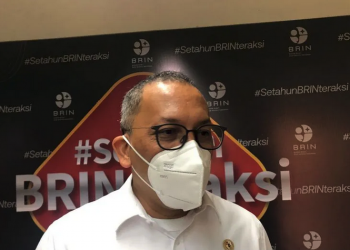 Kepala BRIN Laksana Tri Handoko ditemui di Jakarta, Rabu (27/7/2022).