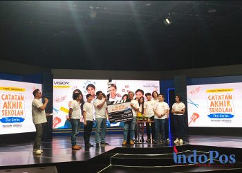 Jumpa pers Original Series. Catatan Akhir Sekolah.