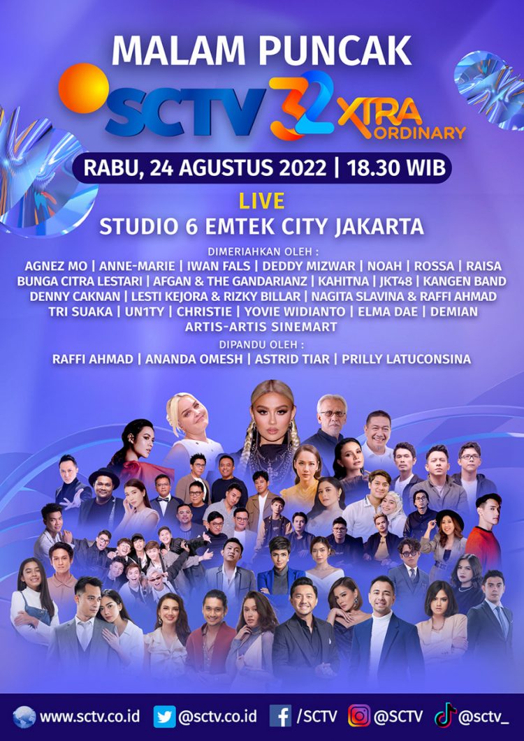 HUT SCTV 32XTRAORDINARY