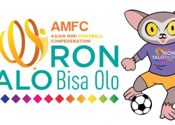 Logo dan Maskot Kejuaraan Asia Mini Football atau Asian Mini Football Championship tahun 2023