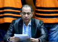 Wakil Ketua KPK Nurul Ghufron saat jumpa pers di Gedung KPK, Jakarta, Minggu (21/8/2022) sebagaimana dipantau melalui akun YouTube KPK RI