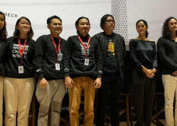 jumpa pers World Cinema Week 2022 di CGV FX senayan, Jakarta, Kamis (22/9)