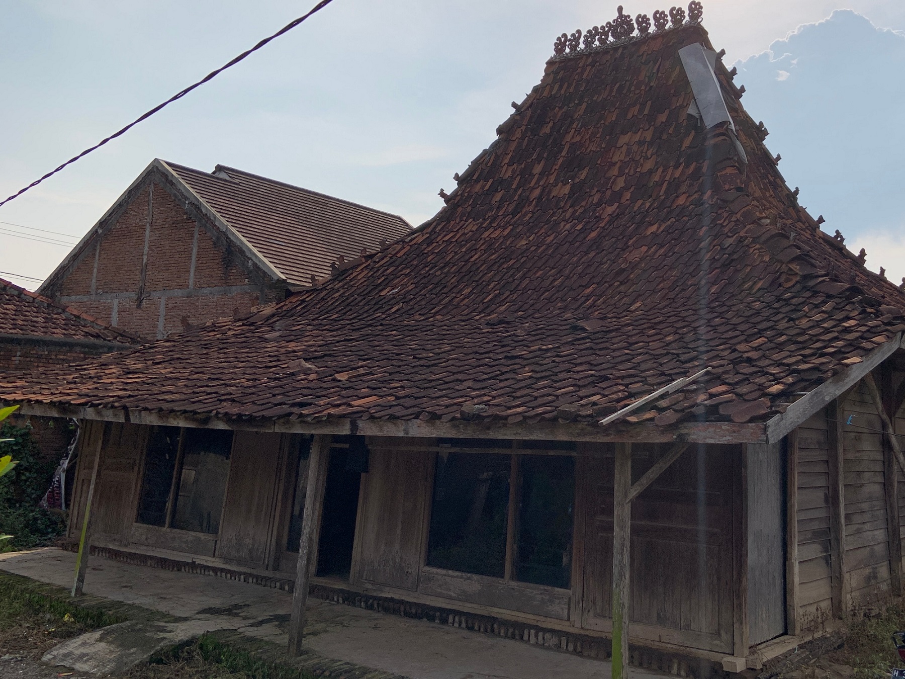 Rumah bapak Kusnandar sebelum direnovasi oleh PT Djarum.