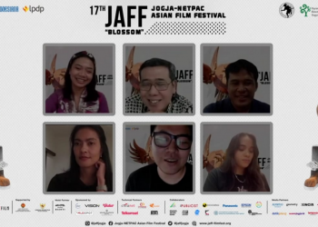 Tangkapan layar jumpa pers Jogja-NETPAC Asian Film Festival (JAFF)