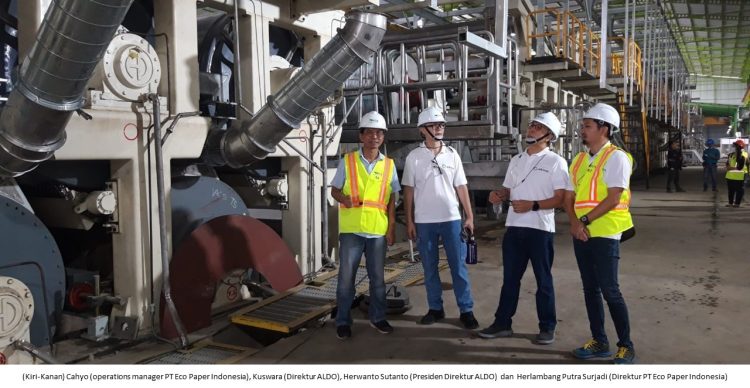 Dongkrak Produksi Kertas Daur Ulang, Alkindo Suntik Modal Eco Paper Rp40 Miliar