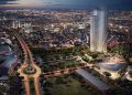 Gedung pencakar langit garapan Maha Properti. FOTO - ISTIMEWA