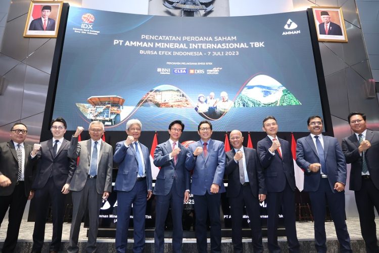 Pangkas Alokasi, Alpha Investasi Lego 822,59 Juta Saham Amman Mineral