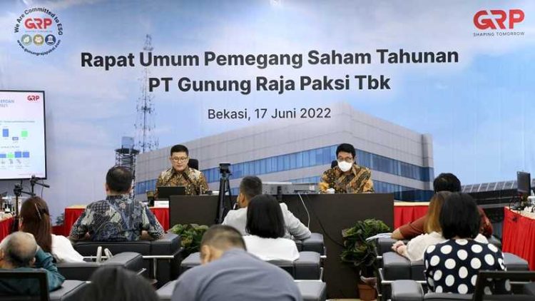 Dongkrak Kontribusi, Gunung Raja Paksi Injeksi Modal Anak Usaha Rp5,16 Triliun