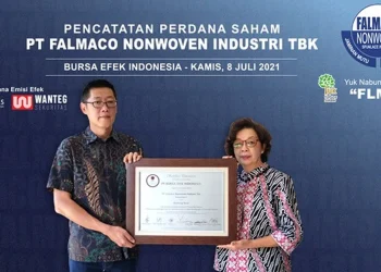 Laba Melejit 137 Persen, Falmaco Defisit Rp83 Miliar