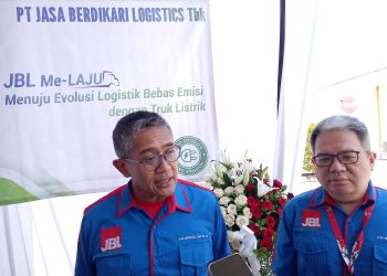 Manjakan Mitra, Jasa Berdikari Logistics Gunakan Armada Truk Listrik