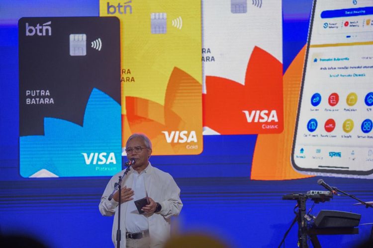 Kebut Transaksi 20 Persen, Luncurkan Kartu Debit BTN Visa Contactless