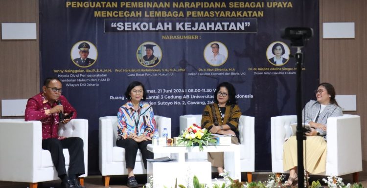 Cek! Ini Solusi Jitu Menangkal Lapas Jadi ‘Sekolah Kejahatan’
