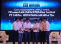Tunjuk Panca Global, Digital Maxima Alihkan 432,87 Juta Saham Hasil Buyback