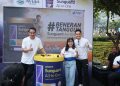 Bersama dengan Brand Ambassador Sunguard All-In-One, Joe Taslim dan artis kondang Randy Pangalila, Sunguard All-In-One membuktikan ketangguhan produknya melalui kegiatan mural massal di keramaian Car Free Day (CFD) Dukuh Atas pada Minggu, 28 Juli 2024. (ist)