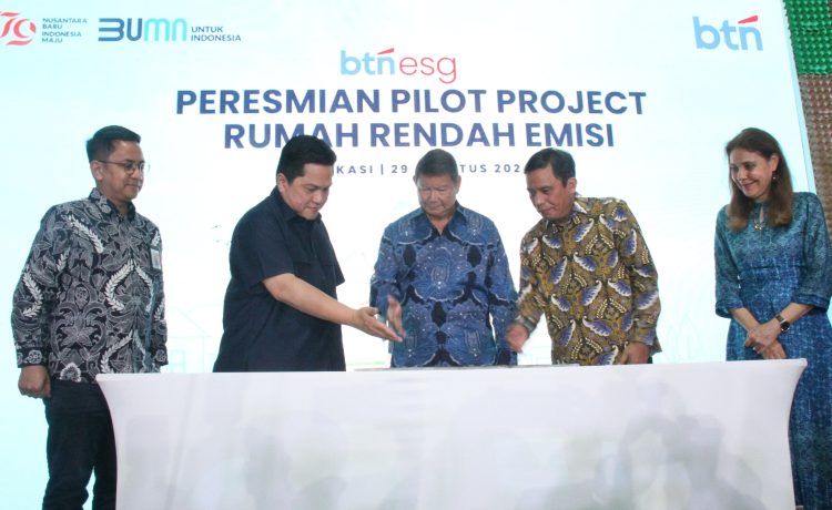 BTN Siapkan Pembiayaan 150 Ribu Rumah Rendah Emisi