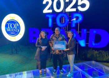 Etawaku Platinum meraih penghargaan Top Brand Award 2025 dalam kategori Susu Kambing. Penghargaan yang diselenggarakan di Sky Ayana Jimbaran, Bali (istimewa)