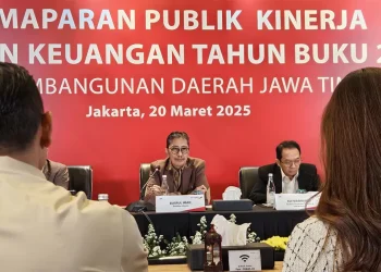 Surplus 37,6 Persen, Bank Jatim Salurkan Kredit Rp75,3 Triliun
