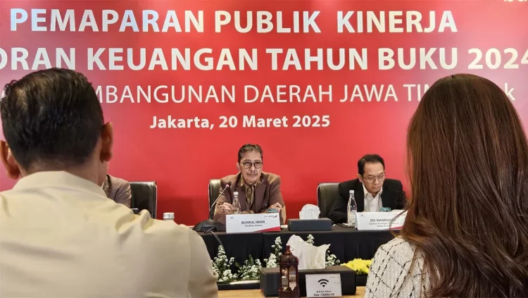 Surplus 37,6 Persen, Bank Jatim Salurkan Kredit Rp75,3 Triliun