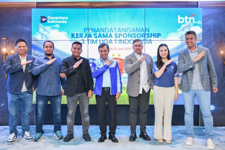 Garap Industri Bola, BTN Sponsori Tiga Klub Raksasa Liga 1
