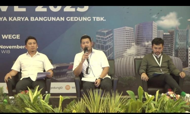 Anjlok 98 Persen, Wika Gedung Tabulasi Laba Rp415 Juta