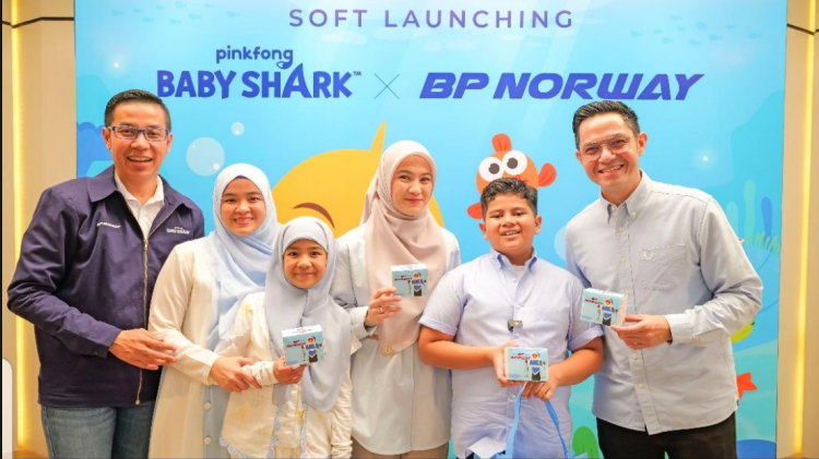 Baby Shark Digandeng Norway