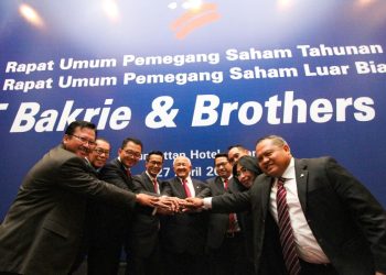 Drop 60 Persen, Emiten Grup Bakrie Raih Laba Rp56 Miliar