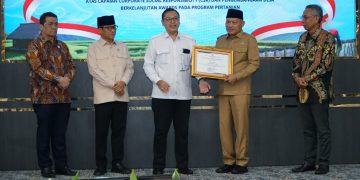 Kementerian Desa, Pembangunan Daerah Tertinggal, dan Transmigrasi bersama ISSF menggelar kegiatan CSR (Istimewa )